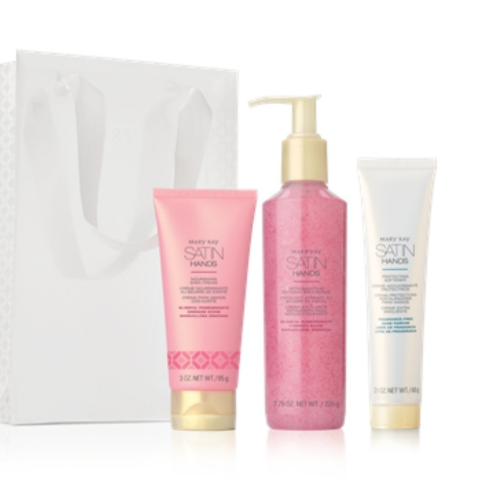 Satin hands set